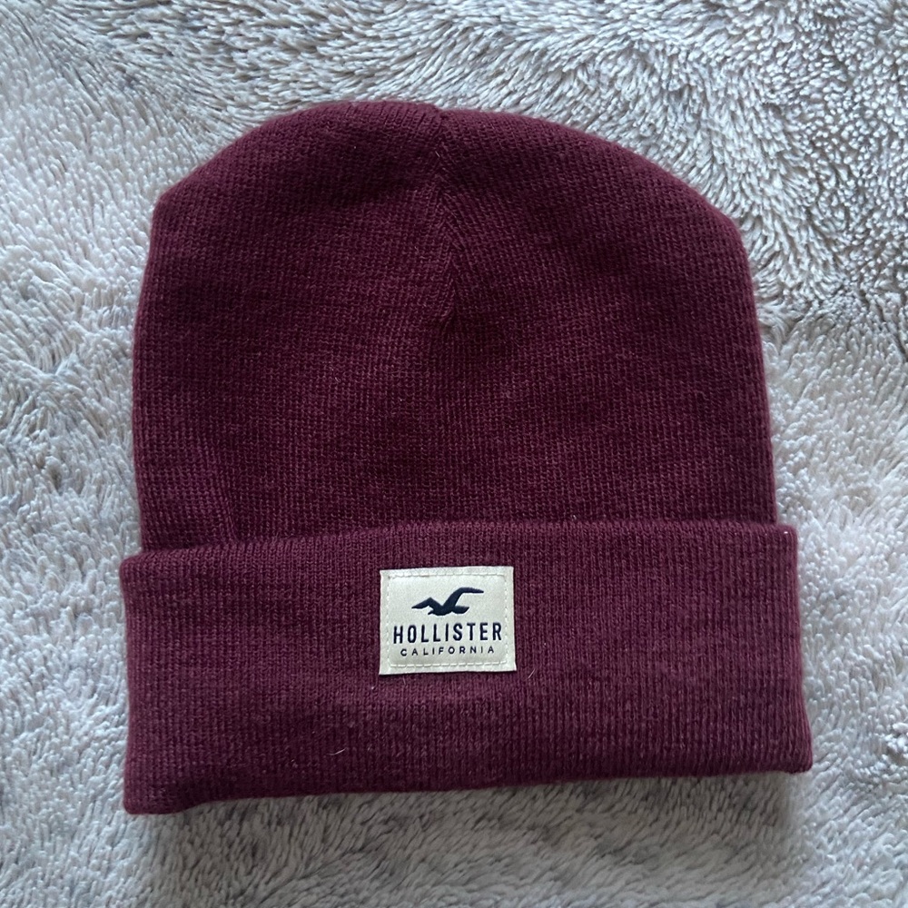 Maroon HOLLISTER Beanie